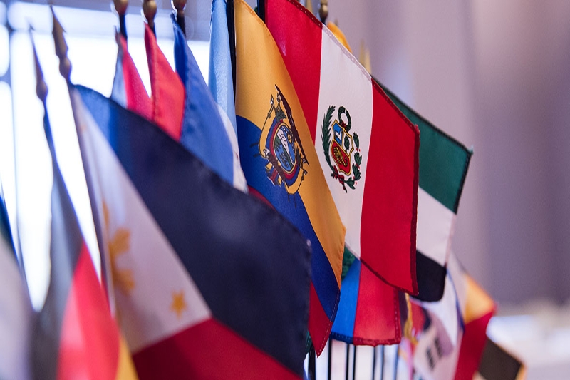 flags of many nations